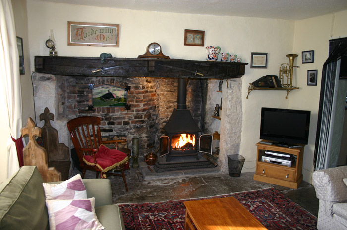 Inside Millview Cottage Self Catering Cottage Somerset